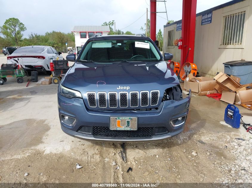 2019 Jeep Cherokee Limited Fwd VIN: 1C4PJLDB8KD439032 Lot: 40799569