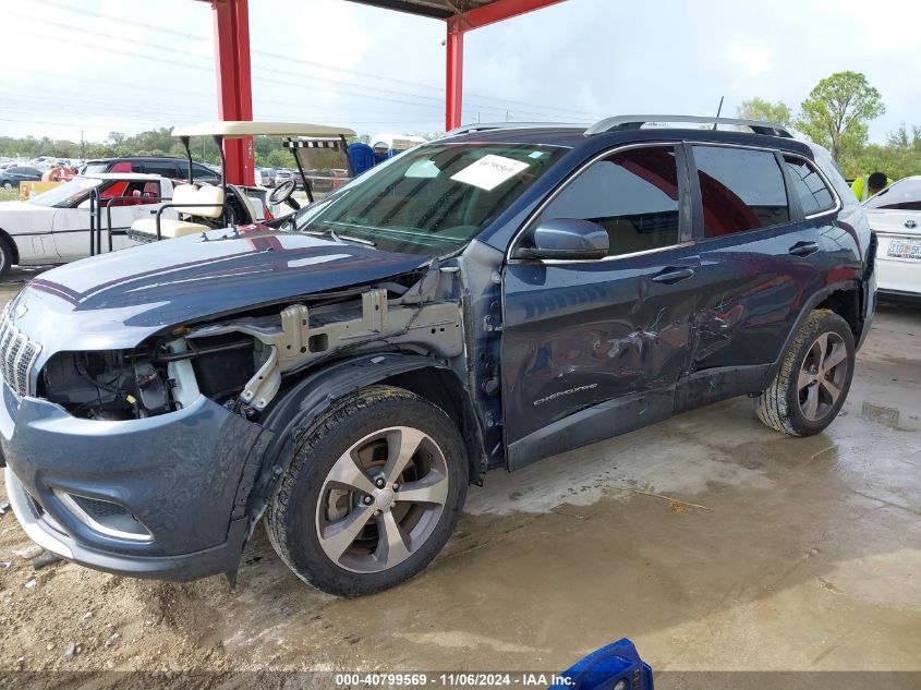 VIN 1C4PJLDB8KD439032 2019 JEEP CHEROKEE LIMITED FWD