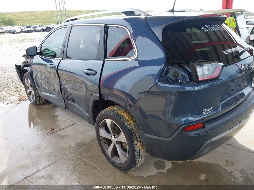 2019 Jeep Cherokee Limited Fwd VIN: 1C4PJLDB8KD439032 Lot: 40799569