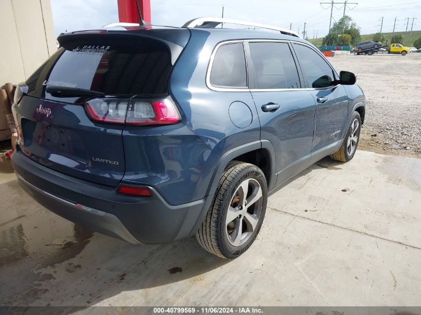 2019 Jeep Cherokee Limited Fwd VIN: 1C4PJLDB8KD439032 Lot: 40799569