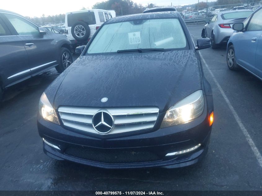 2011 Mercedes-Benz C 300 Luxury 4Matic/Sport 4Matic VIN: WDDGF8BB8BF656074 Lot: 40799575