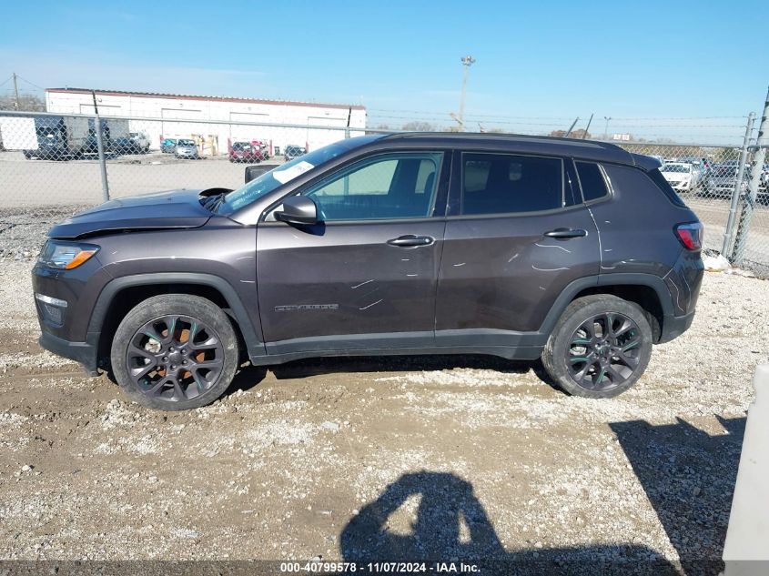 2021 Jeep Compass 80Th Anniversary 4X4 VIN: 3C4NJDEB0MT529025 Lot: 40799578