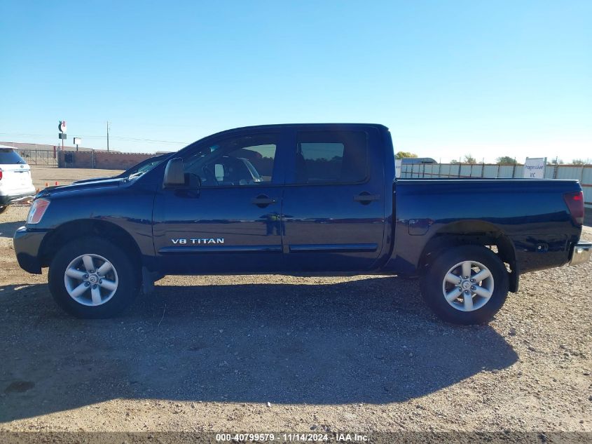 2011 Nissan Titan Sl VIN: 1N6AA0EC8BN324224 Lot: 40799579