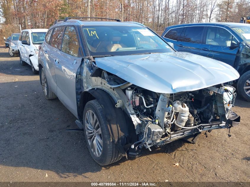 2021 TOYOTA HIGHLANDER PLATINUM - 5TDFZRBH2MS144529