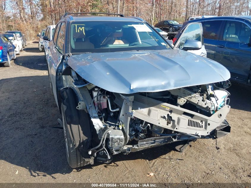 2021 Toyota Highlander Platinum VIN: 5TDFZRBH2MS144529 Lot: 40799584