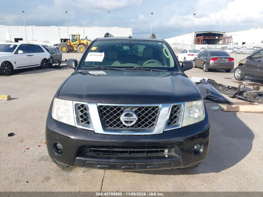 2011 Nissan Pathfinder Silver VIN: 5N1AR1NN9BC613266 Lot: 40799590