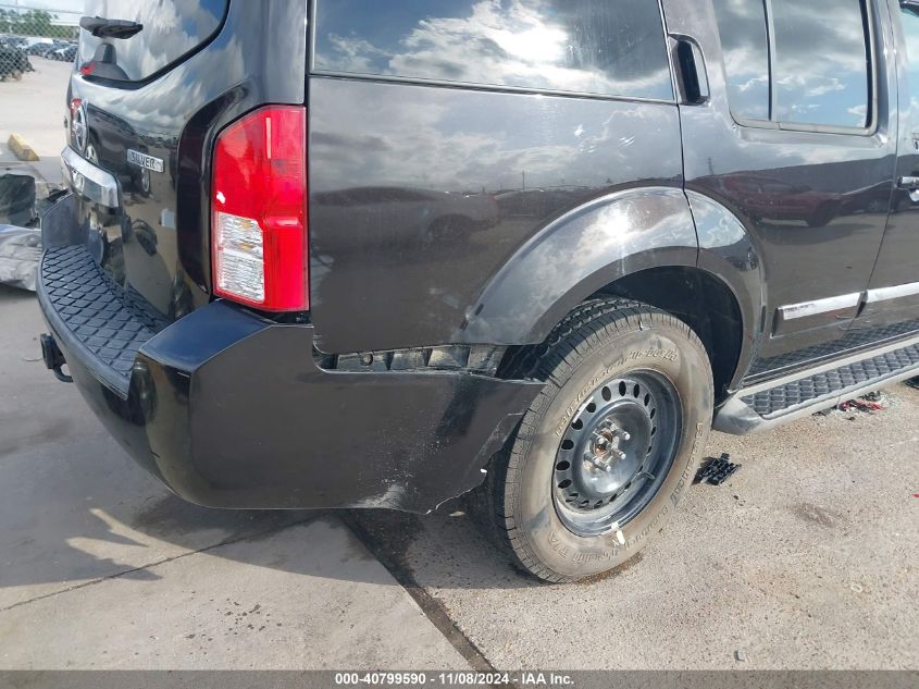 2011 Nissan Pathfinder Silver VIN: 5N1AR1NN9BC613266 Lot: 40799590