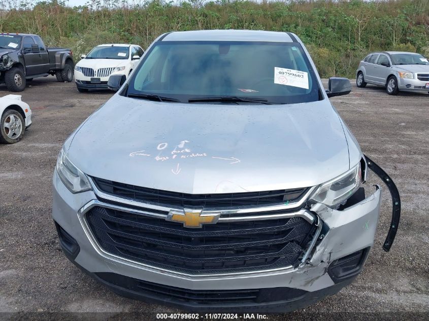 2019 Chevrolet Traverse Ls VIN: 1GNERFKW4KJ142033 Lot: 40799602