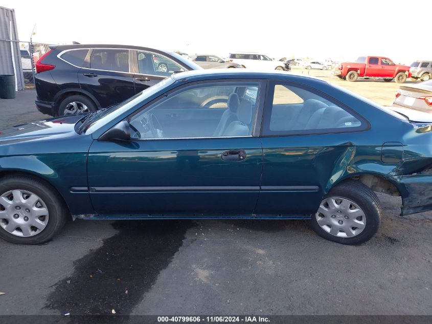 1998 Honda Civic Dx VIN: 1HGEJ6225WL032195 Lot: 40799606