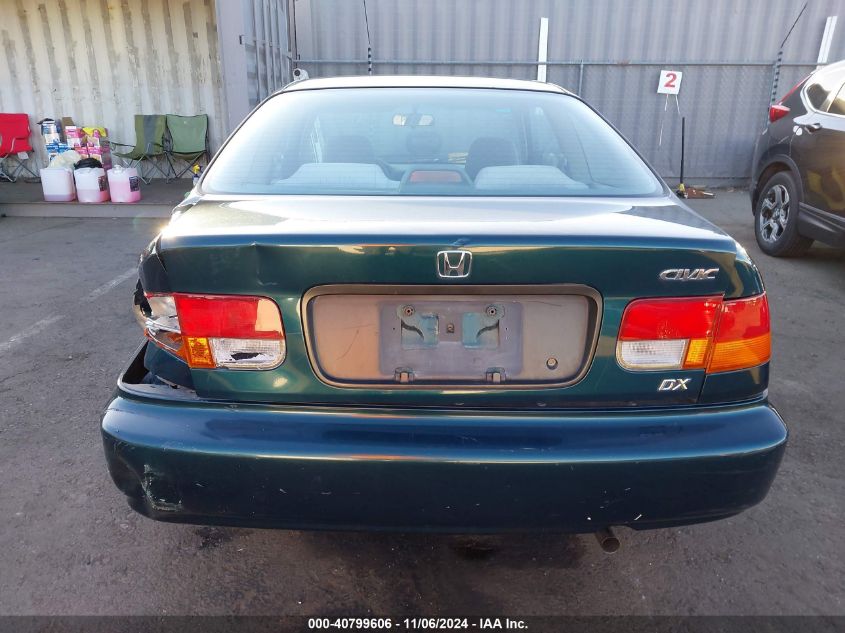 1998 Honda Civic Dx VIN: 1HGEJ6225WL032195 Lot: 40799606