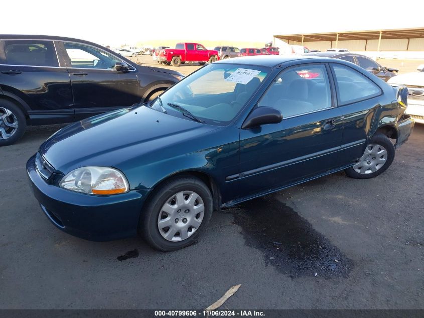 1998 Honda Civic Dx VIN: 1HGEJ6225WL032195 Lot: 40799606