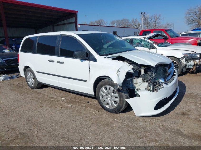 2016 Dodge Grand Caravan American Value Pkg VIN: 2C4RDGBG5GR243690 Lot: 40799623