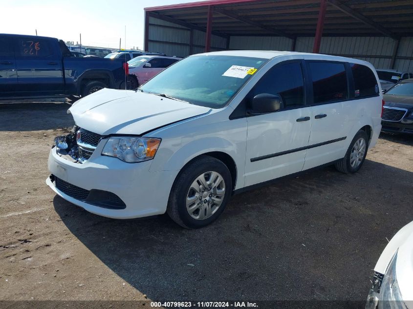 2016 Dodge Grand Caravan American Value Pkg VIN: 2C4RDGBG5GR243690 Lot: 40799623