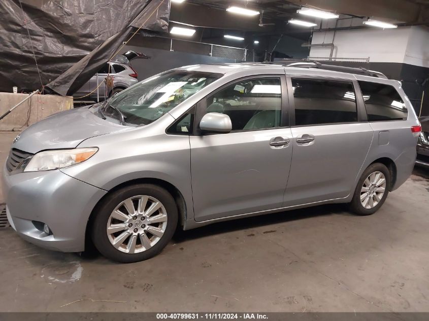 2014 Toyota Sienna Xle/Limited VIN: 5TDDK3DC6ES086937 Lot: 40799631