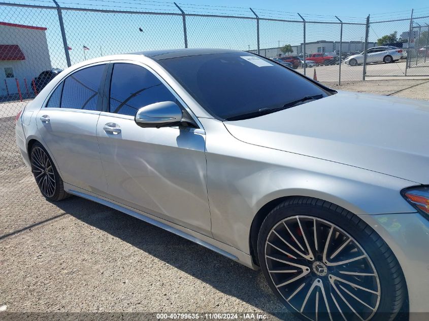 2015 Mercedes-Benz S 550 4Matic VIN: WDDUG8FB6FA129129 Lot: 40799635