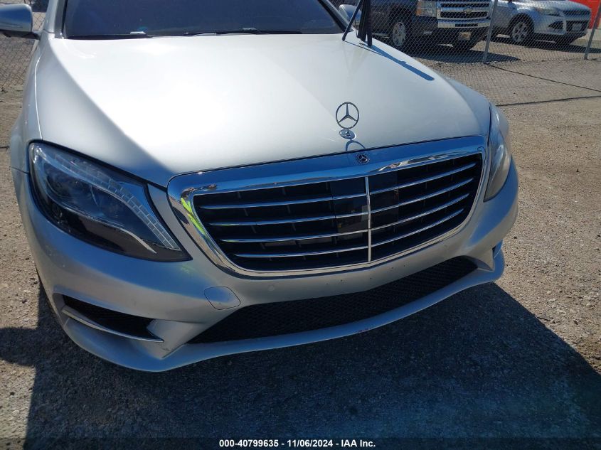 2015 Mercedes-Benz S 550 4Matic VIN: WDDUG8FB6FA129129 Lot: 40799635