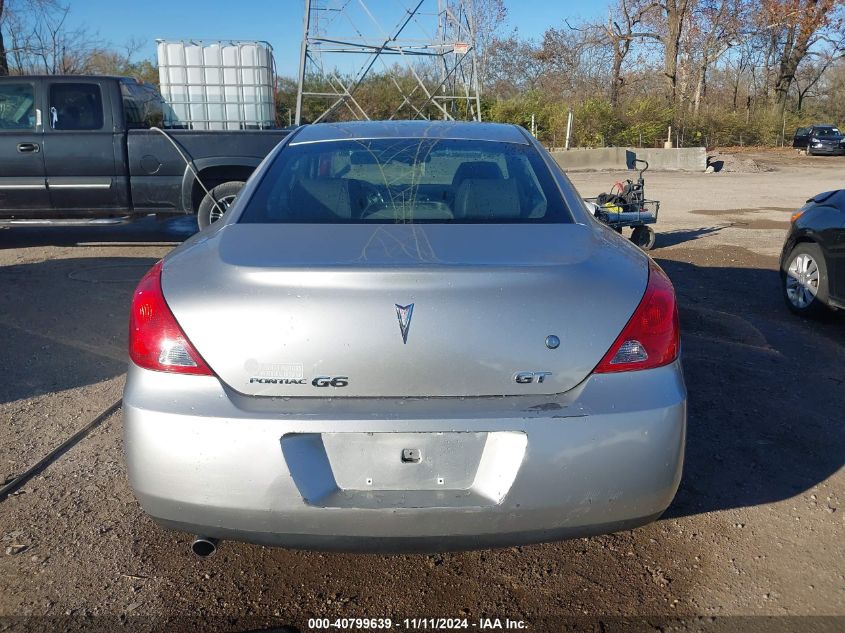 2007 Pontiac G6 Gt VIN: 1G2ZH18NX74267496 Lot: 40799639