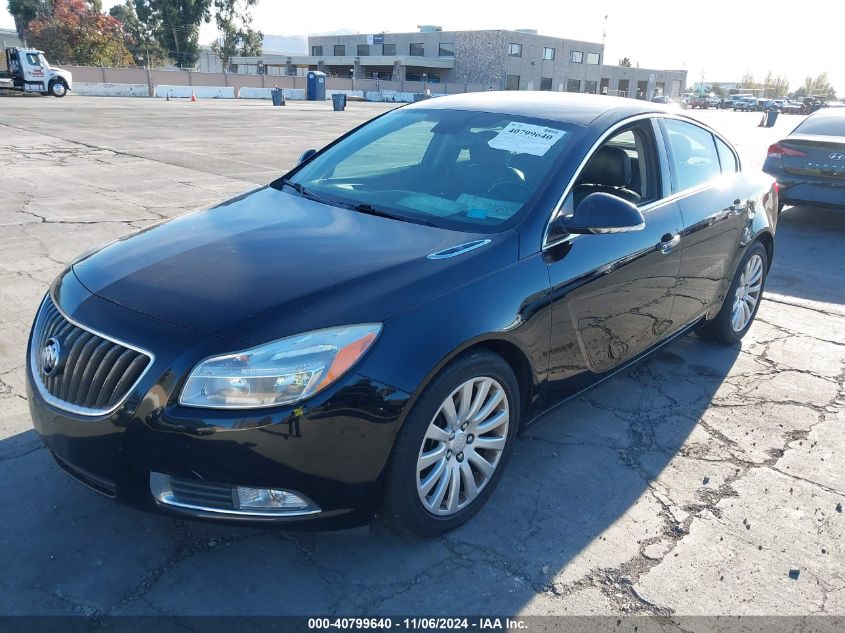 2013 Buick Regal Turbo - Premium 1 VIN: 2G4GS5EV6D9123187 Lot: 40799640