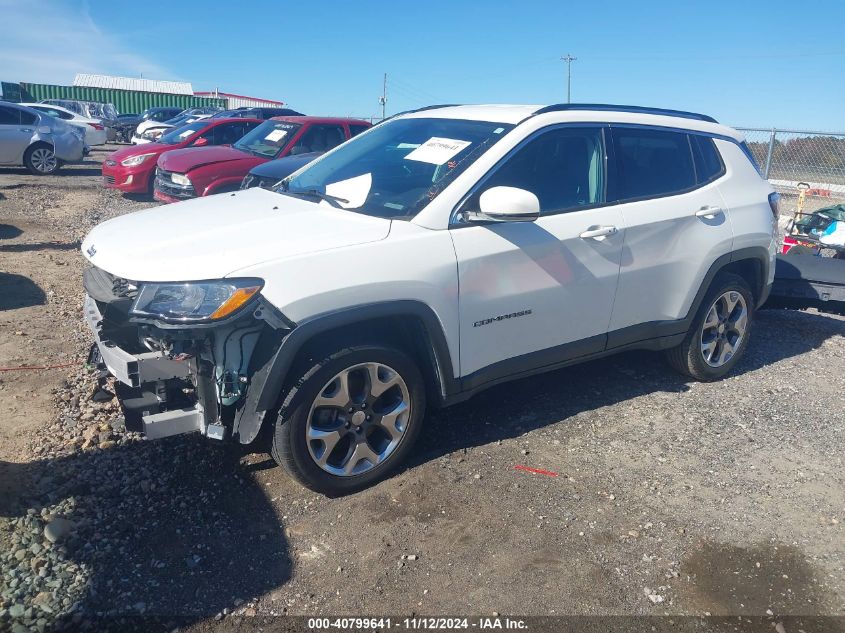 2021 JEEP COMPASS LIMITED 4X4 - 3C4NJDCB0MT527777