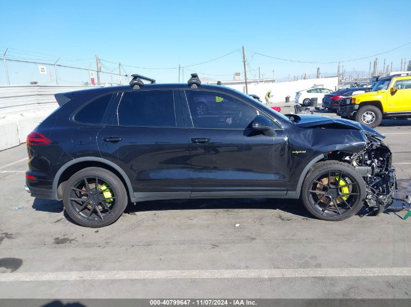 2016 Porsche Cayenne E-Hybrid S VIN: WP1AE2A25GLA63636 Lot: 40799647