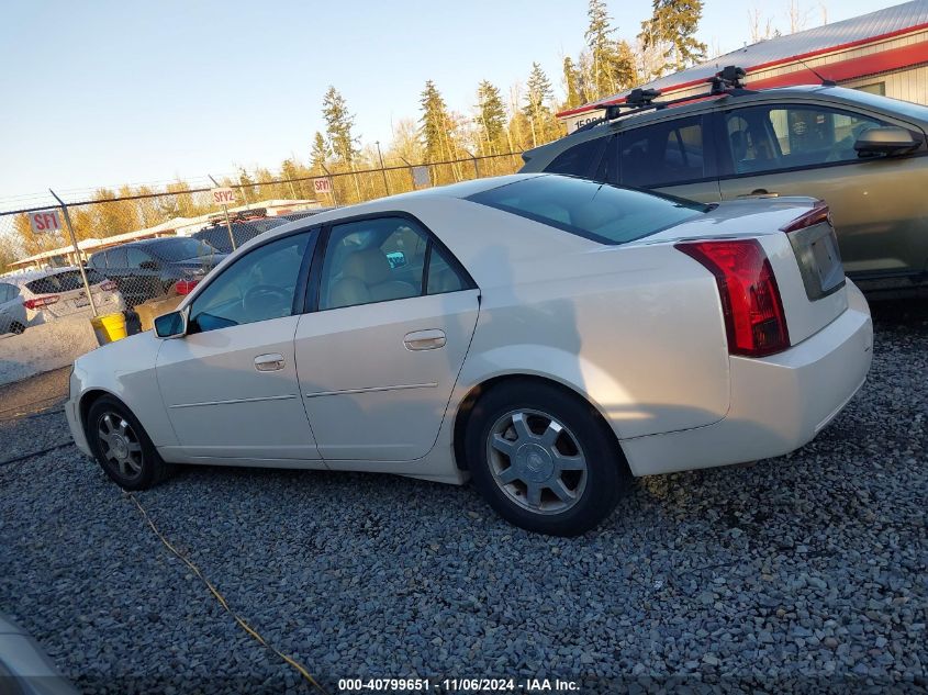 2003 Cadillac Cts Standard VIN: 1G6DM57N930166318 Lot: 40799651