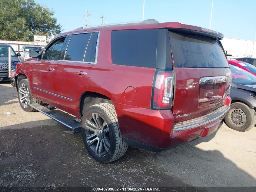 2017 GMC Yukon Denali VIN: 1GKS1CKJ4HR141145 Lot: 40799652