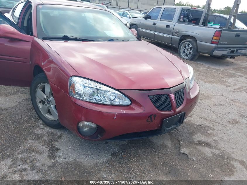 2006 Pontiac Grand Prix VIN: 2G2WP552X61103778 Lot: 40799659