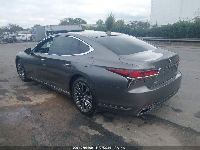 2018 Lexus Ls 500 VIN: JTHB5LFF6J5004208 Lot: 40799669