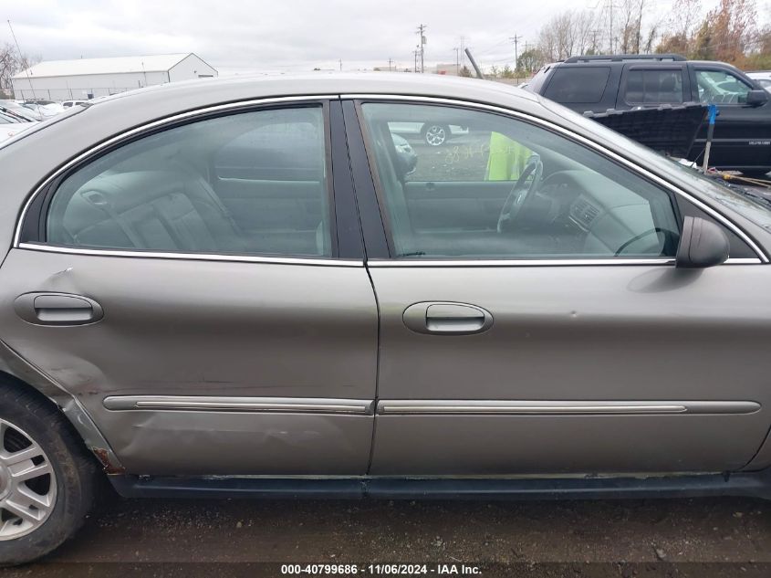 2004 Mercury Sable Ls Premium VIN: 1MEFM55S34G611755 Lot: 40799686