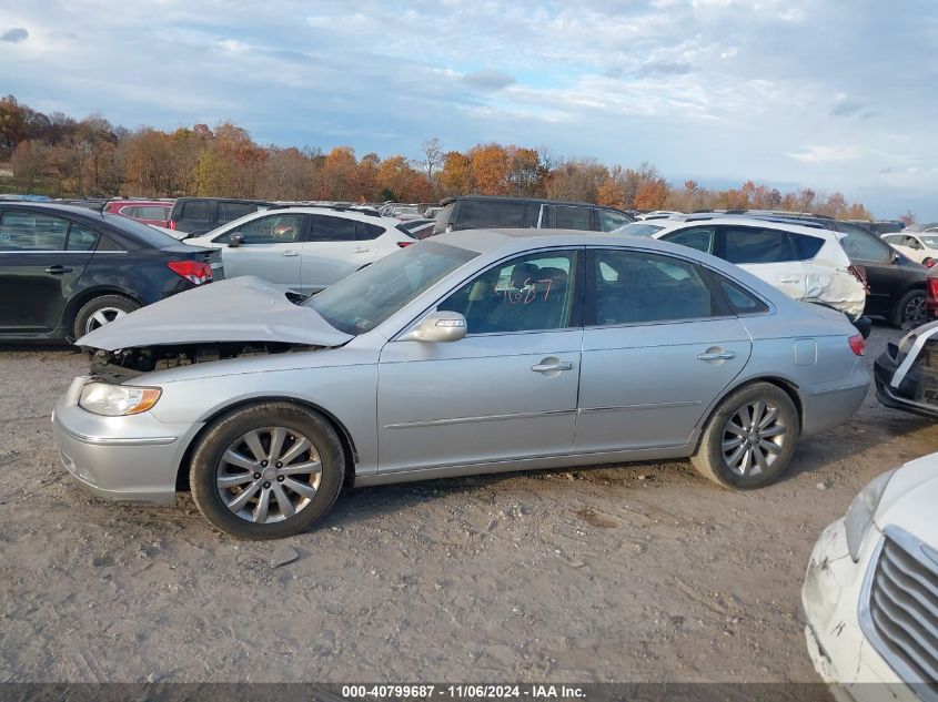 2010 Hyundai Azera Limited VIN: KMHFC4DF1AA449718 Lot: 40799687