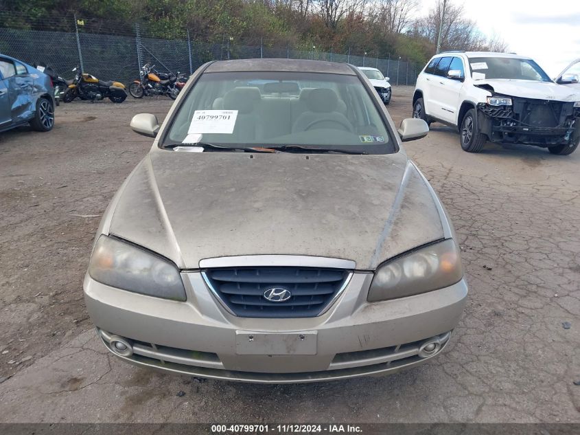 2005 Hyundai Elantra Gls/Gt VIN: KMHDN46D65U989793 Lot: 40799701