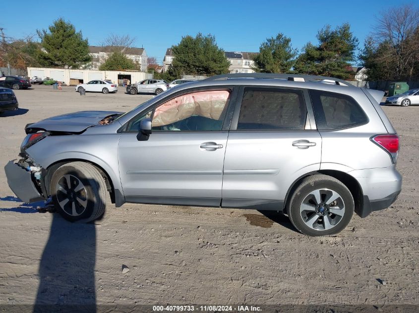 2018 Subaru Forester 2.5I Premium VIN: JF2SJAEC9JH595174 Lot: 40799733