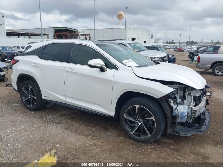 2018 Lexus Rx 450H VIN: 2T2BGMCA1JC024374 Lot: 40799749