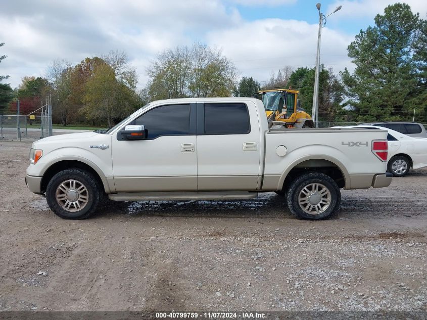 2009 Ford F-150 Fx4/King Ranch/Lariat/Platinum/Xl/Xlt VIN: 1FTPW14VX9KB75382 Lot: 40799759