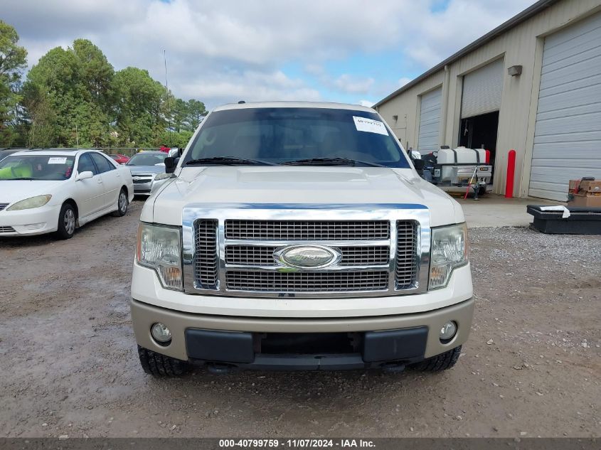 2009 Ford F-150 Fx4/King Ranch/Lariat/Platinum/Xl/Xlt VIN: 1FTPW14VX9KB75382 Lot: 40799759