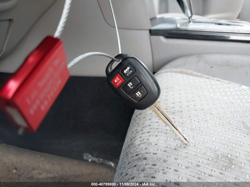 2013 TOYOTA CAMRY VIN: 4T1BF1FK0DU242786