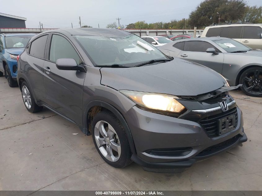 VIN 3CZRU5H32JG704649 2018 Honda HR-V, LX no.1