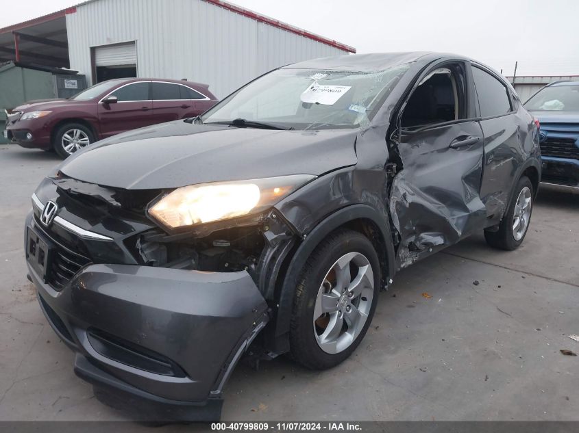 2018 Honda Hr-V Lx VIN: 3CZRU5H32JG704649 Lot: 40799809