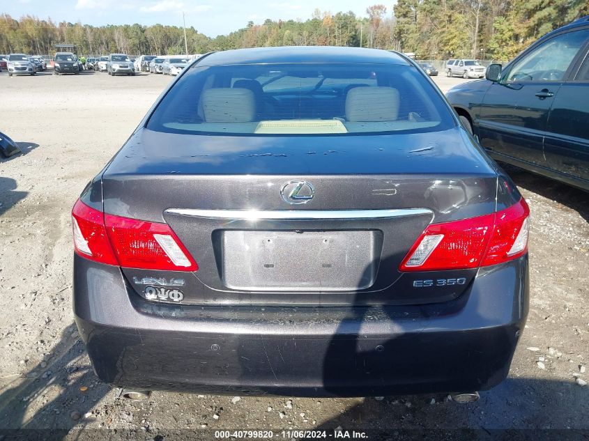 2009 Lexus Es 350 VIN: JTHBJ46G392294480 Lot: 40799820