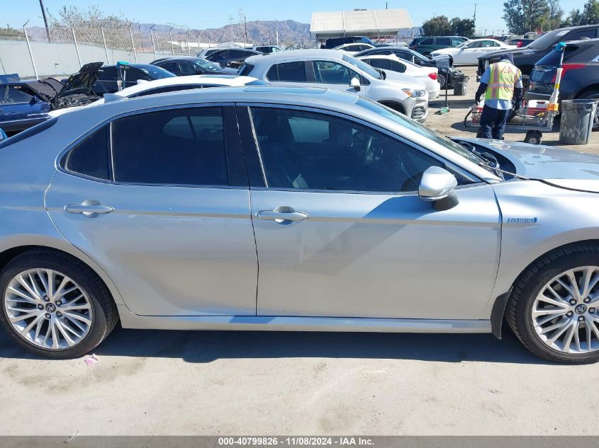 2018 Toyota Camry Hybrid Xle VIN: 4T1B21HK2JU003762 Lot: 40799826