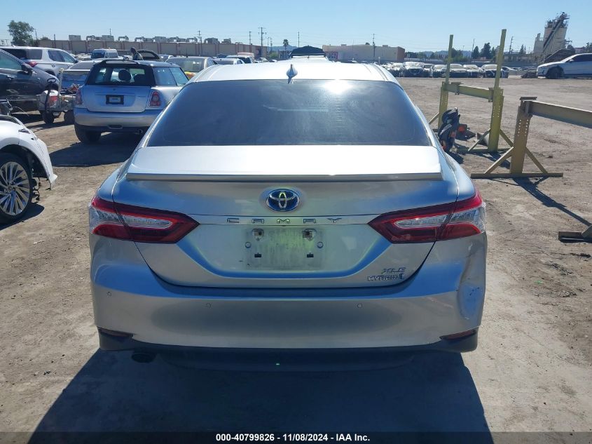 2018 Toyota Camry Hybrid Xle VIN: 4T1B21HK2JU003762 Lot: 40799826