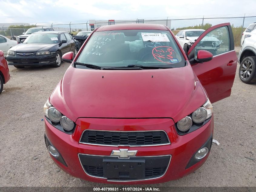 2012 Chevrolet Sonic 2Lt VIN: 1G1JC5SH9C4221243 Lot: 40799831