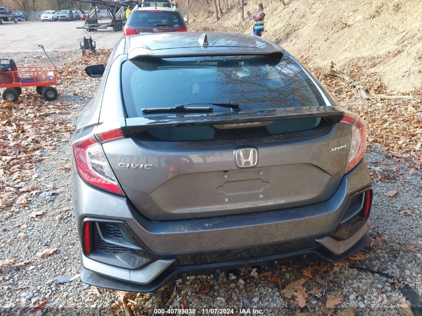 2021 Honda Civic Sport VIN: SHHFK7H48MU403573 Lot: 40799838