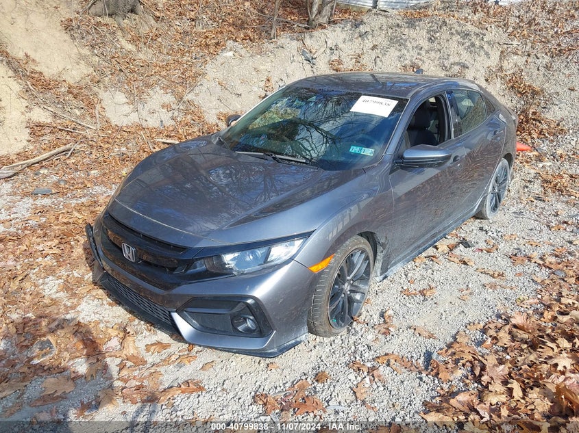 VIN SHHFK7H48MU403573 2021 HONDA CIVIC SPORT