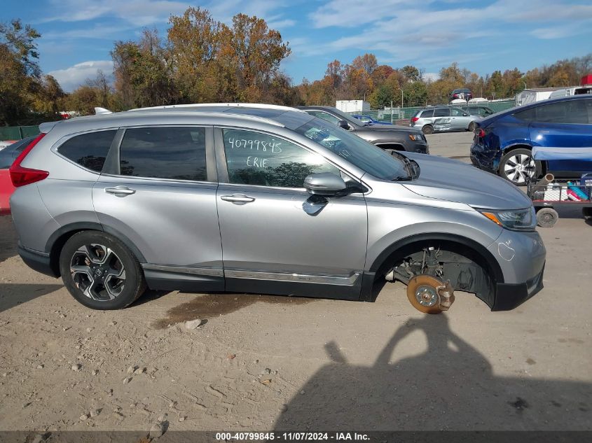 2018 Honda Cr-V Touring VIN: 7FARW2H95JE025634 Lot: 40799845