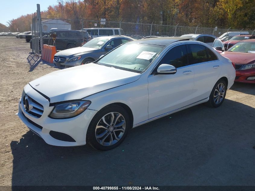 VIN 55SWF4KB5HU209535 2017 Mercedes-Benz C 300, 4Ma... no.2