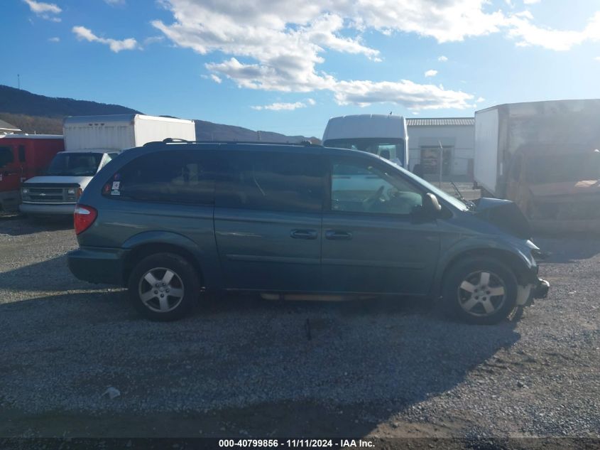 2007 Dodge Grand Caravan Sxt VIN: 2D4GP44L17R349175 Lot: 40799856