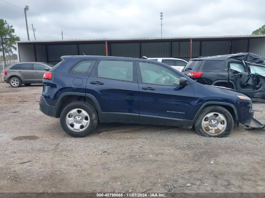 2015 Jeep Cherokee Sport VIN: 1C4PJLAB5FW589727 Lot: 40799865