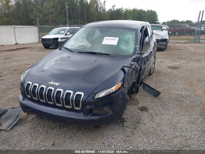 2015 Jeep Cherokee Sport VIN: 1C4PJLAB5FW589727 Lot: 40799865