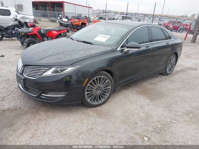 VIN 3LN6L2LU8FR606632 2015 Lincoln Mkz Hybrid no.2